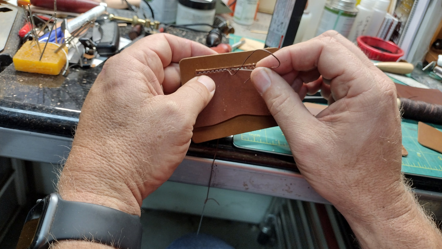 Mahogany Minimalist Wallet