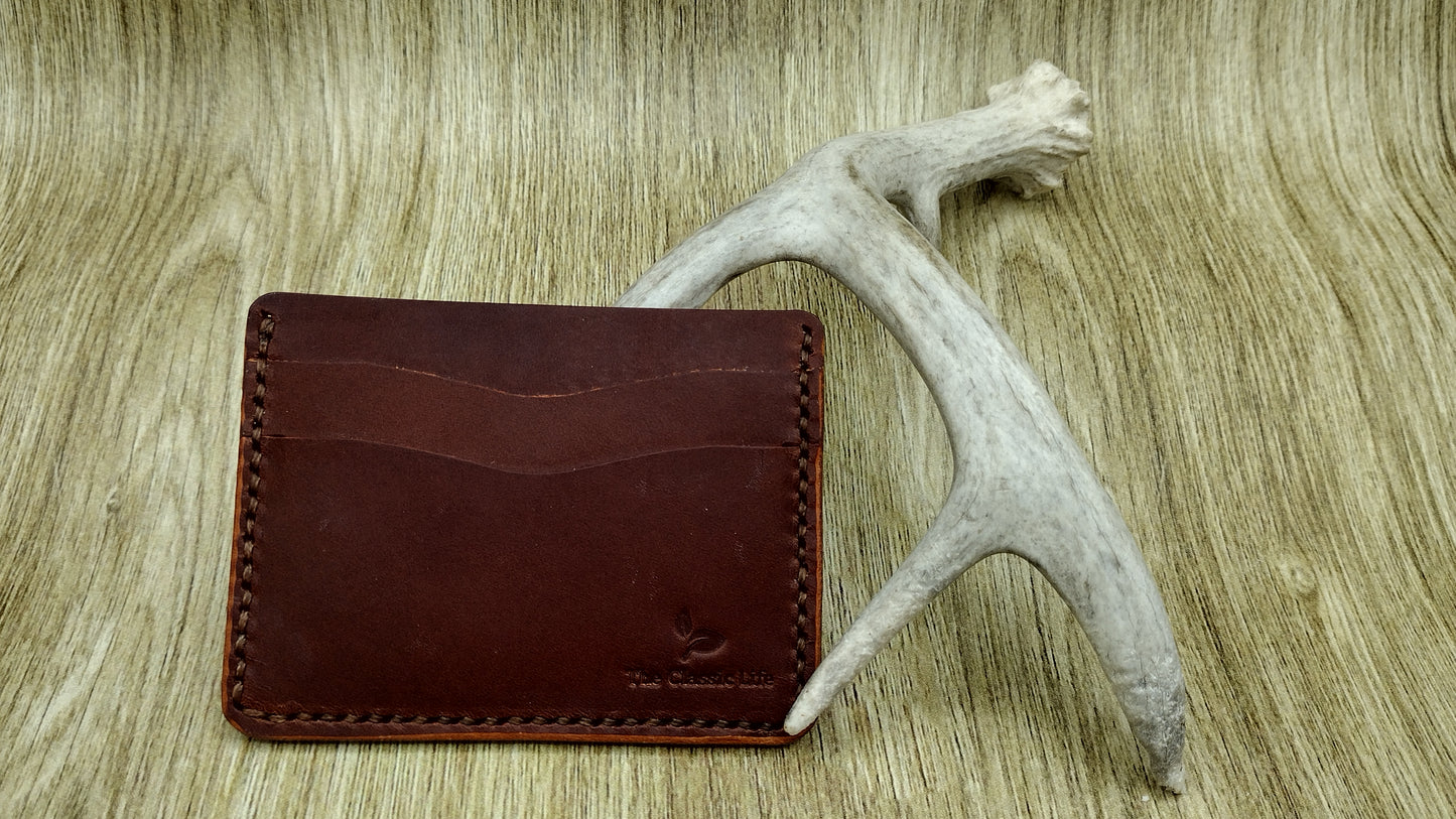 Mahogany Minimalist Wallet